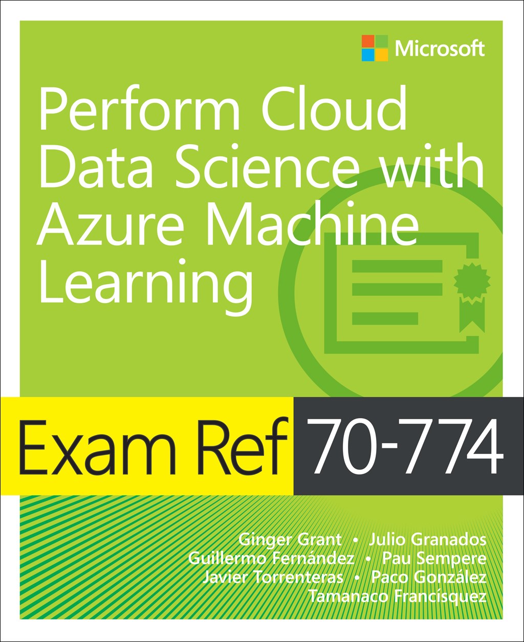 Azure machine hot sale learning book